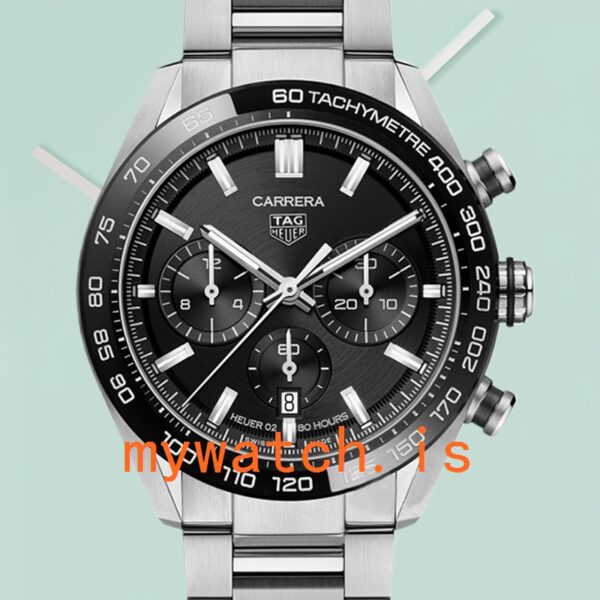 Tag Heuer Carrera 43mm Mens CBN2A1B.BA0643 Stainless Steel Silver-tone: Original vs. Replica