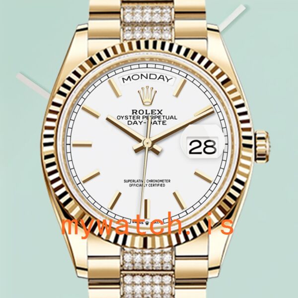 Rolex Day-Date Mens 36mm m128238-0082 President Bracelet Gold-tone: A Timeless Investment