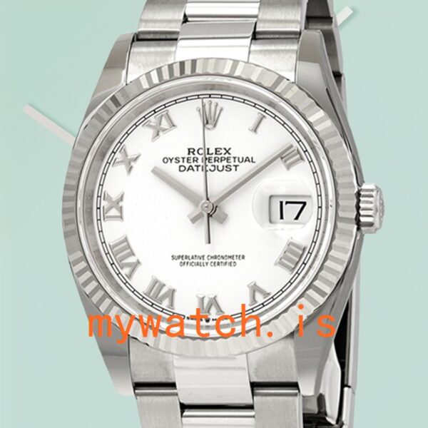 Rolex Datejust 36mm 126234WRO Mens Stainless Steel: Genuine vs. Replica