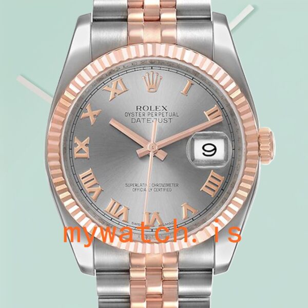 Rolex Datejust 36mm Mens 116231-0087 Silver-tone: A Comprehensive Guide