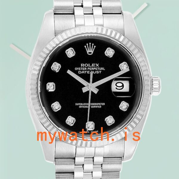 Rolex Datejust 116234BKDJ 36mm Mens Black Dial Bracelet: A Timeless Classic