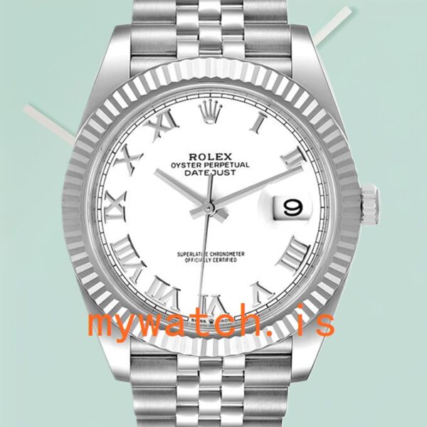 Rolex Datejust 126334WRJ Mens 41mm White Dial: A Timeless Masterpiece